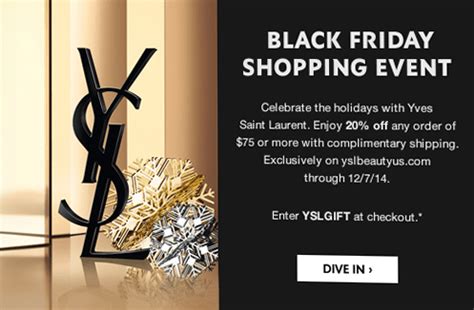 does ysl do black friday|saint laurent black friday.